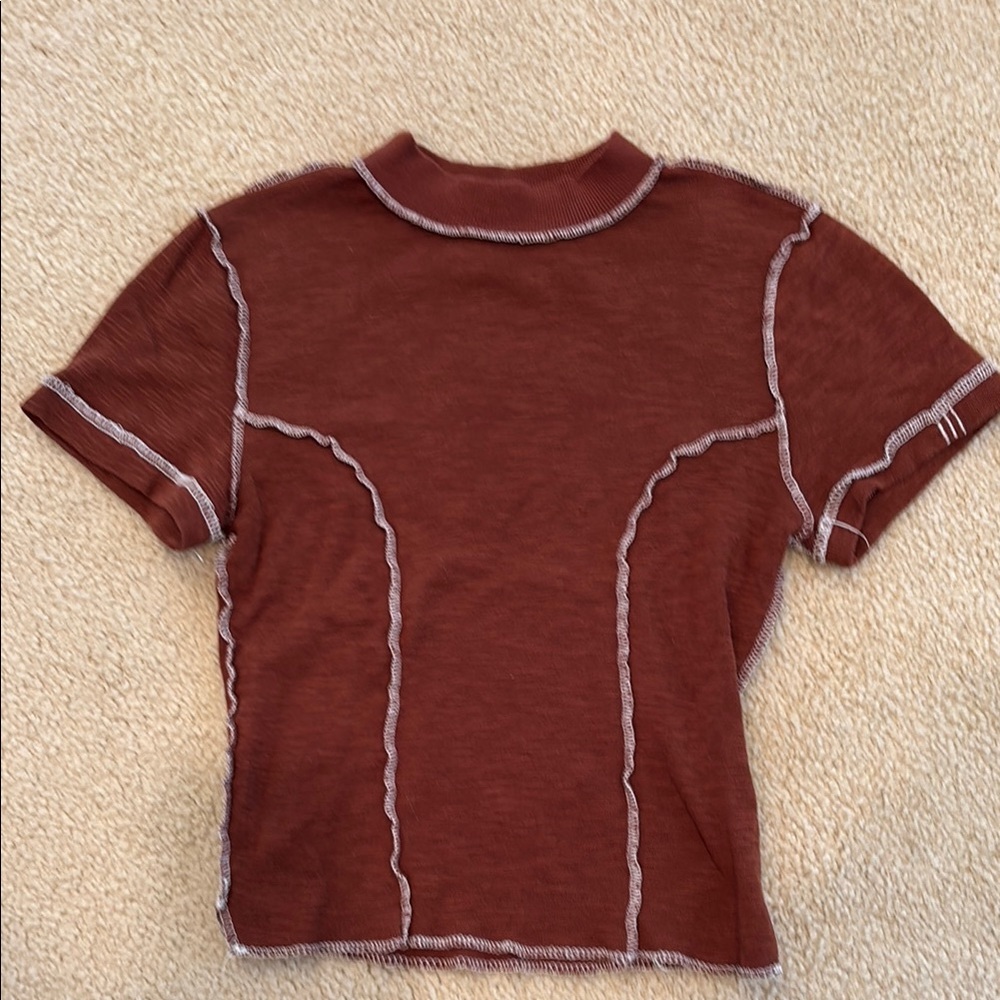 BDG Brown Short Sleeve Tee